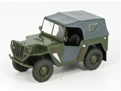 NATI-AR 1:43 - Kultovní auta SSSR časopis s modelem  NATI AR - kovový model auta