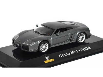 Noble M14 2004 1:43 - Altaya časopis s modelem  Noble M14 - 2004 - kovový model auta