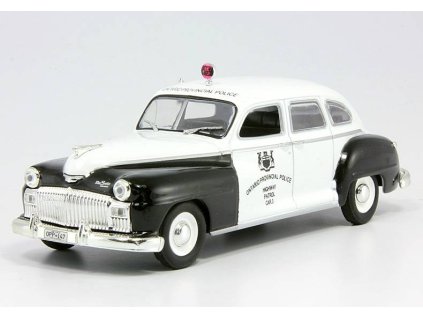 Chrysler De Soto Ontario Policejní auto 1:43 - DeAgostini časopis s modelem  Chrysler De Soto - kovový model