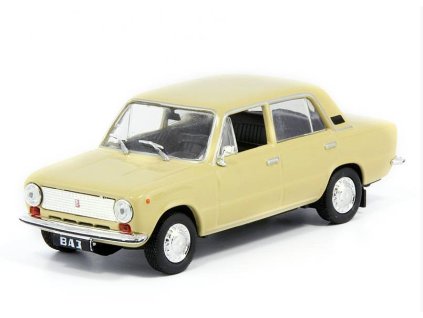 VAZ-21011 LADA Žiguli 1:43 - Kultovní auta SSSR časopis s modelem  VAZ 21011 LADA Žiguli - kovový model auta