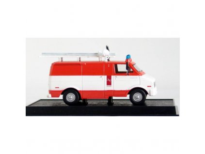 VSR Dodge Tradesman 1:43 - Kolekce hasičských vozů časopis s modelem  VSR Dodge Tradesman - kovový model