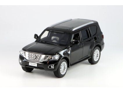 Nissan Patrol Y62 černá 1:32 - Tayumo  Nissan - kovový model