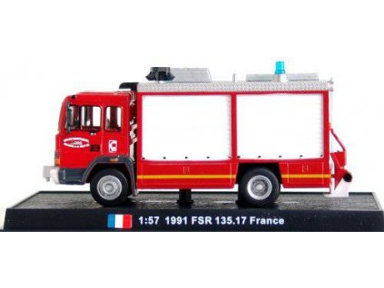 46 - Časopis s modelem - FSR 135.17 - hasičské -  Kolekce hasičských vozidel  FSR 135.17 z časopisu Kolekce hasičských vozidel