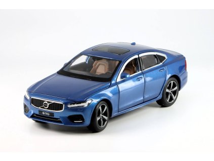 Volvo S90 modrá 1:32 - Tayumo  Volvo S90 - kovový model