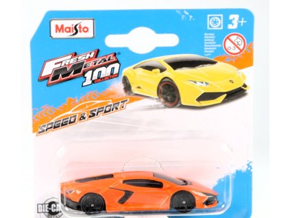 Lamborghini Revuelto Hybrid 2023 oranžová 1:55 - Maisto  Lamborghini Revuelto - kovový model