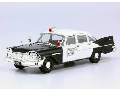 Plymouth Savoy Oklahoma Patrol 1:43 - Policejní  auta časopis s modelem #21  Plymouth Savoy Oklahoma Highway Patrol - Policejní auta