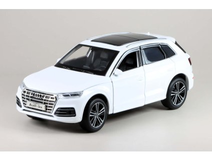 Audi Q5 bílá 1:32 - Tayumo  Audi Q5 - kovový model