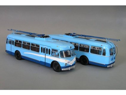 KTB Kyjev-4M Kherson trolejbus - Vector-models  KTB Kyjev-4M Kherson - Vector-models - kovový model