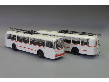 ZIU 5D trolejbus 1969 - Vector-models  ZIU 5D 1969 - Vector-models - kovový model