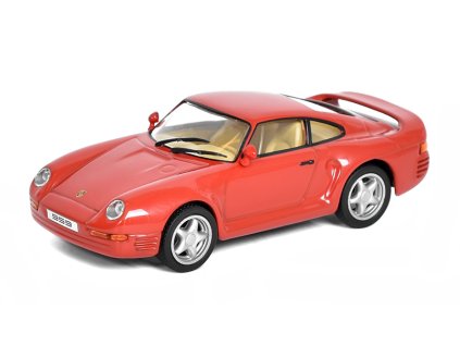 Porsche 959 1:43 - Superauta DeAgostini časopis s modelem #61  Porsche-959 - kovový model auta z časopisu Superkary - Superauta