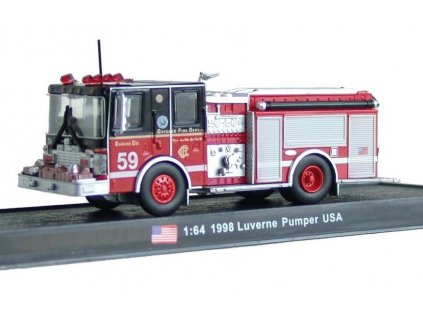 15 -  Luverne Pumper - 1998 USA - Kolekce hasičských vozidel  Luverne Pumper - 1998 USA