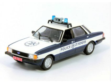 Ford Cortina MkV Police 1:43 - Policejní auta časopis s modelem #31  Ford Cortina Mk V Taunus Police - Policejní auta
