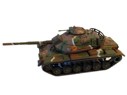 M60A3 1:72 - Světová bojová vozidla časopis s modelem #07  M60A3 - kovový model tanku