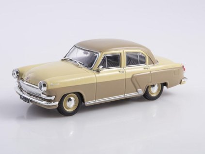 GAZ-21R Volha 1:43 - DeAgostini Kultovní auta časopis s modelem  GAZ 21 R Volha - kovový model auta