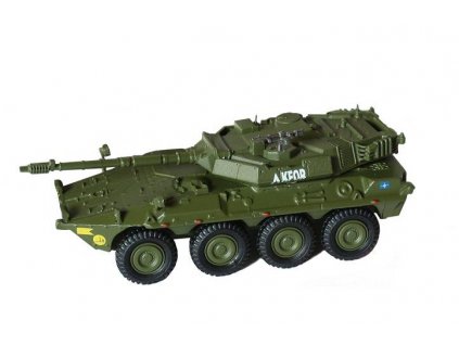 B1 "Centauro" tank 1:72 - Světová bojová vozidla časopis s modelem #08  B1 "Centauro" - kovový model tanku
