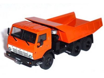 70 - Časopis s modelem - KaMAZ-55111 - Auto ve službě  KaMAZ 55111 - kovový model auta