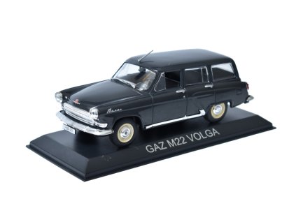 GAZ M22, 1962 Volga 1:43 - Maşini de Legendă časopis s modelem  GAZ-M22 GAZ 22 Volha GAZ-22 - kovový model auta