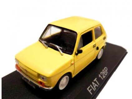 34 - Fiat 126P - Maşini de Legendă  Fiat 126P - kovový model auta