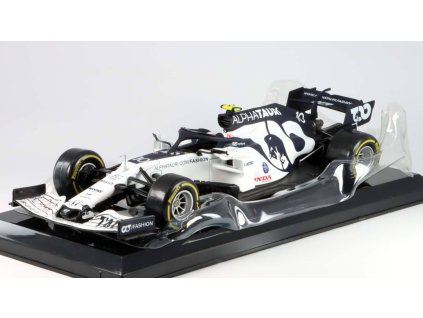 Alphatauri AT01 Pierre Gasly 2020 1:24 - časopis s modelem  Alphatauri AT01 - kovový model