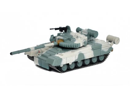 T-80 1:72 - Ruské tanky časopis s modelem  T-80 - kovový model tanku