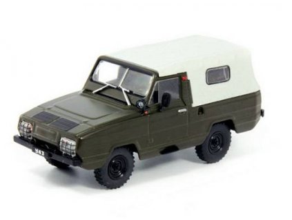 UAZ-3907 Jaguar 1:43 - Kultovní auta SSSR časopis s modelem  UAZ 3907 - kovový model