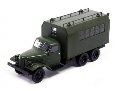 ZIS-151 Varem 1:43 - Auto ve službě časopis s modelem #74  ZIS 151 - kovový model auta