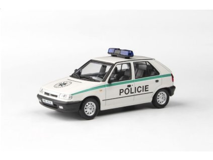 Škoda Felicia (1994) Policie ČR 1:43 - Abrex  Škoda Felicia 1994 Policie Česká Republika - kovový model auta
