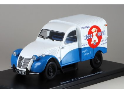Citroen Fourgonnette Mere Picon 1958 1:24 - časopis s modelem  Citroen - kovový model