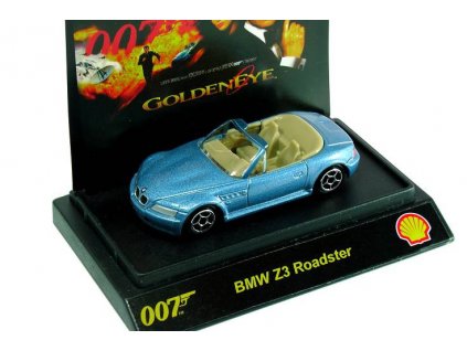 James Bond - BMW Z3 Roadster - Tic Toc (Shell)  BMW Z3 Roadster - kovový model auta