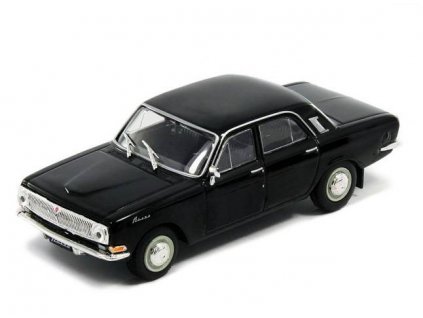 GAZ-24 Volga 1:43 - Kultovní auta SSSR Nejlepší časopis s modelem #16  GAZ 24 Volha - kovový model auta