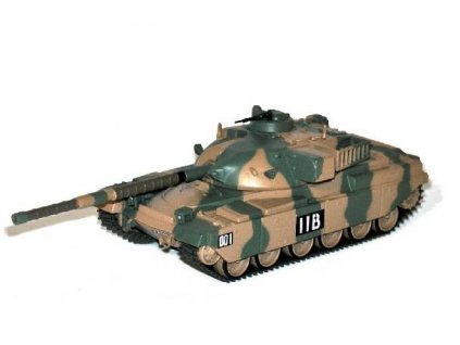 Chieftain Mk V 1:72 - Světová bojová vozidla časopis AutoModels s modelem #21  Čiften Mk 5 - kovový model tanku