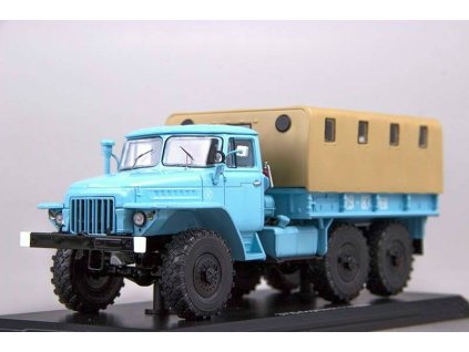 URAL-375D 1:43 - SSM  Ural 375 D - kovový model auta