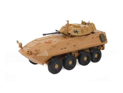 LAV-25 1:72 - Světová bojová vozidla časopis s modelem #24  LAV 25 - kovový model tanku