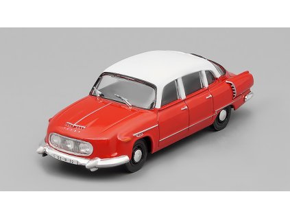 Tatra 603-1 1:43 - Kultovní auta SSSR časopis s modelem  Tatra 603-1 - kovový model auta