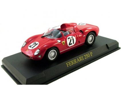 Ferrari 250 P 1:43 - Ferrari Collection časopis AutoModels s modelem  Ferrari 250P - kovový model auta