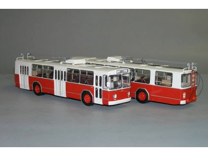 ZiU 9B 1971 trolejbus - Bazarové zboží (výprodej soukromé sbírky)  ZiU 9B - kovový model