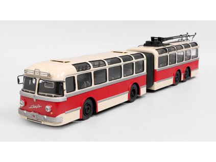 SVARZ TS-1 1961 trolejbus 1:43 - Ručně vyrobený model  SVARZ TS 1 - kovový model