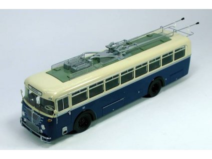Bussing 6500 trolejbus - Bazarové zboží (výprodej soukromé sbírky)  Bussing 6500 - kovový model