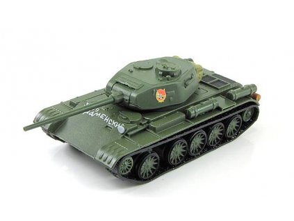 26 - Časopis s modelem - T-44 - Tanky světa  Časopis s modelem T-44 - kovový model tanku