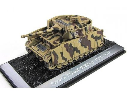 01 - PzKpfw IV Ausf. G (Sd.Kfz. 161/1) - Tanky světa  PzKpfw IV Ausf. G (Sd.Kfz. 161/1) - kovový model tanku