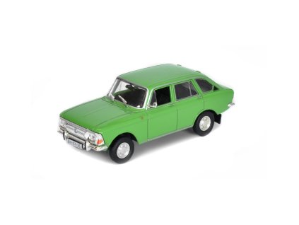 IŽ 2125 Moskvič 1:43 - Kultovní auta ČSSR časopis s modelem #131  IŽ 2125 - kovový model