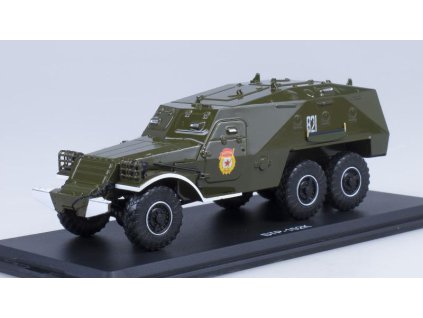 BTR-152K khaki 1:43 - SSM  BTR 152 K - kovový model auta