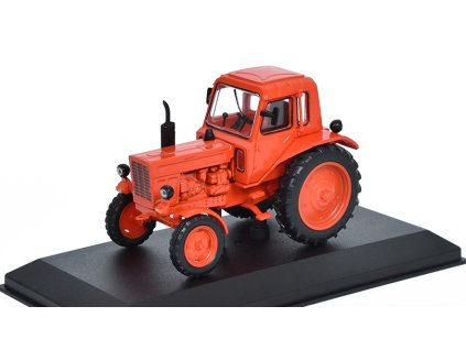 MTZ-80 1974 1:43 Hachette - Traktory. časopis s modelem #6  MTZ-80 1974 - kovový model traktoru