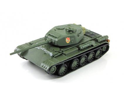 Časopis s modelem T-44 - Bazarové zboží  T-44 - kovový model tanku