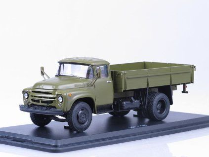ZIL-130 valnik khaki 1:43 - SSM  ZIL 130 - kovový model