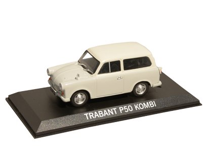 26 - Časopis s modelem - Trabant P50 Kombi - Zlatá kolekce aut PRL-u  Časopis s modelem Trabant P50 Kombi - kovový model auta