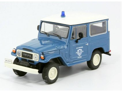 20 - Časopis s modelem - Toyota Land Cruiser FJ40 - Kultowe wozy policyjne  Časopis s modelem Toyota Land Cruiser FJ40 - kovový model auta