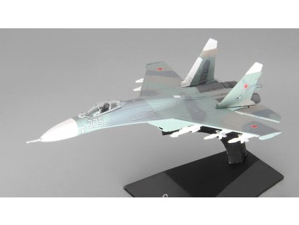 Su-27 - DeAgostini časopis s modelem #8 Legendární letadla  Su 27 - kovový model letadla