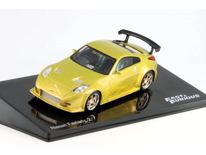 Nissan Fairlady Z 2002 Rychle a Zběsile 1:43 - DeAgostini časopis s modelem  Nissan Fairlady Z - kovový model