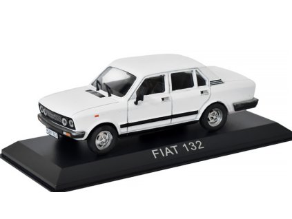 Fiat 132 1:43 - Maşini de Legendă časopis s modelem  Fiat 132 - kovový model auta